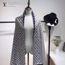 LV特價圍巾-119-5 兩面用最新款羊絨款圍巾披肩