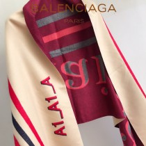 Balenociaga特價圍巾-0001-3 當紅加厚新款專櫃同步雙面兩用羊絨款圍巾披肩