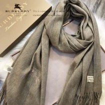 Burberry圍巾-020-6 巴寶莉秋冬必備戰馬系列純山羊絨長款圍巾披肩