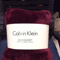 Calvin Klein-1 原單尾貨合作款不變形不掉色法萊絨毛毯