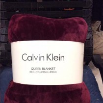 Calvin Klein-1 原單尾貨合作款不變形不掉色法萊絨毛毯