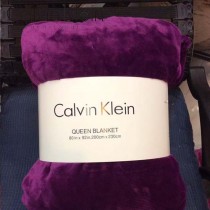 Calvin Klein-1 原單尾貨合作款不變形不掉色法萊絨毛毯