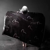 evisu-1 潮牌法萊絨毛毯