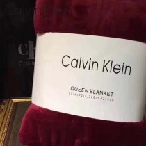 Calvin Klein-1 原單尾貨合作款不變形不掉色法萊絨毛毯