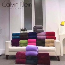 Calvin Klein-1 原單尾貨合作款不變形不掉色法萊絨毛毯