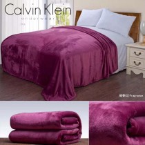 Calvin Klein-1 原單尾貨合作款不變形不掉色法萊絨毛毯