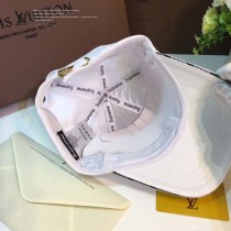 LV帽子-2 supreme聯名款潮流爆款精緻刺繡運動風情侶款鴨舌帽