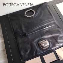 BV-8301-2 南非大蟒蛇皮純手工編織旋轉扣手包
