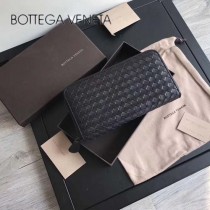 BV-114076-7 意大利原廠正品胎牛皮經典拉鏈款錢包