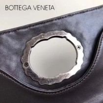 BV-8301 南非大蟒蛇皮純手工編織旋轉扣手包