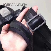 BV-059 專櫃經典原廠胎牛皮純手工編織男士雙肩包
