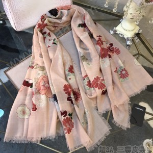 YSL圍巾-02-2 聖羅蘭秋冬新品輕薄款原單絲羊絨方巾披肩