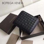 BV-258468-2 採用原廠胎牛皮定制拉鏈散錢包短夾零錢包卡包