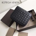 BV-258468-2 採用原廠胎牛皮定制拉鏈散錢包短夾零錢包卡包