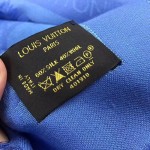LV圍巾-014-21 路易威登經典暗紋開司米爾羊毛真絲方巾圍巾