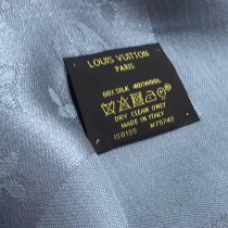 LV圍巾-014-8 路易威登經典暗紋開司米爾羊毛真絲方巾圍巾