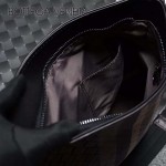 BV-Au0079-4 新款拼色進口胎牛皮郭濤同款刺繡男士斜挎包
