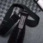 BV-Au0079-3 新款拼色進口胎牛皮郭濤同款刺繡男士斜挎包