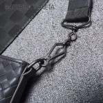 BV-Au0079 新款拼色進口胎牛皮郭濤同款刺繡男士斜挎包