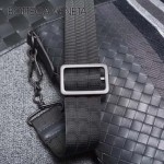 BV-Au0079 新款拼色進口胎牛皮郭濤同款刺繡男士斜挎包
