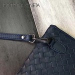 BV-V65332-7 最新款胎牛皮純手工編織收納薄款手拿包信封包