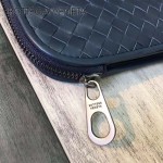 BV-V65332-7 最新款胎牛皮純手工編織收納薄款手拿包信封包