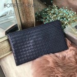 BV-V85329-3 最新款男女通用型胎牛皮純手工編織信封mini小包