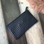 BV-V85329-3 最新款男女通用型胎牛皮純手工編織信封mini小包