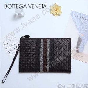 BV-V85343 專櫃最新款進口胎牛皮刺繡男士信封包繡線手包
