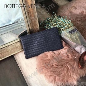 BV-V85329-3 最新款男女通用型胎牛皮純手工編織信封mini小包