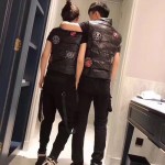 MONCLER衣服-01 最新MMJ合作限量版時尚潮流動感情侶款立領羽絨馬甲