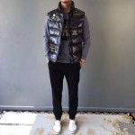 MONCLER衣服-01 最新MMJ合作限量版時尚潮流動感情侶款立領羽絨馬甲