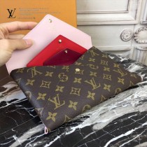 LV-M62034 原版皮老花三合一時尚最新款小手包
