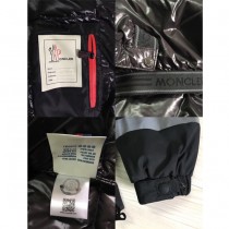 Moncler衣服-013 專櫃新品沖孔箭頭3M反光防水防風連帽羽絨服外套