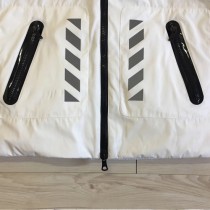 Moncler衣服-013-2 蒙口專櫃新品沖孔箭頭3M反光防水防風連帽羽絨服外套