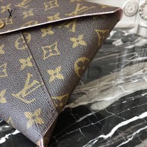 LV-M62034 原版皮老花三合一時尚最新款小手包