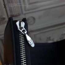 LV-64414 LV原單TWIST小巧經典Epi小牛皮黑色短款錢夾