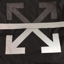 Moncler衣服-013 專櫃新品沖孔箭頭3M反光防水防風連帽羽絨服外套