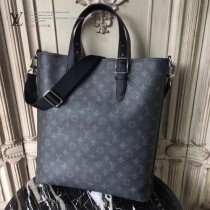 LV-M43421 LVEXPLORER豎款時尚休閒帆布磁釦開合商務公文包