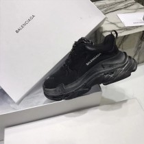 Balenciaga鞋子-04 權志龍同款Triple-S Sneaker時裝復古情侶款厚底做舊球鞋