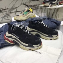 Balenciaga鞋子-04-2 權志龍同款Triple-S Sneaker時裝復古情侶款厚底做舊球鞋