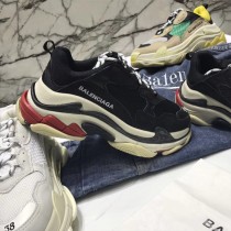 Balenciaga鞋子-04-2 權志龍同款Triple-S Sneaker時裝復古情侶款厚底做舊球鞋