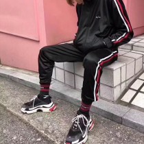 Balenciaga鞋子-04-2 權志龍同款Triple-S Sneaker時裝復古情侶款厚底做舊球鞋