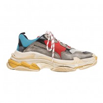 Balenciaga鞋子-04-5 權志龍同款Triple-S Sneaker時裝復古情侶款厚底做舊球鞋