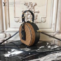 LV M43510 原單LV PETITE BOITE CHAPEAU 可愛小巧實用黃花圓桶包