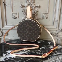 LV M43514 原單LV PETITE BOITE CHAPEAU 可愛小巧實用老花圓桶包
