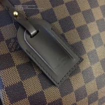 LV N44045 輕便實用原單咖啡色棋盤格大號單肩購物袋