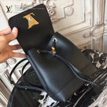 LV M54573-2 原版小牛皮花卉印花時尚潮流迷你雙肩背包