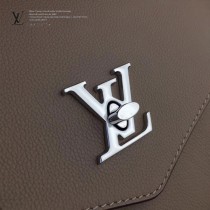 LV M54877 經典校園背包時尚小牛皮灰色百搭手提單肩斜挎包