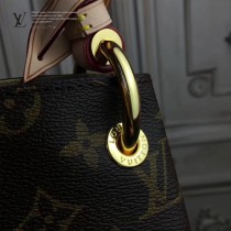 LV M44044 人氣新品女士原單經典老花配卡其內裡小號單肩包
